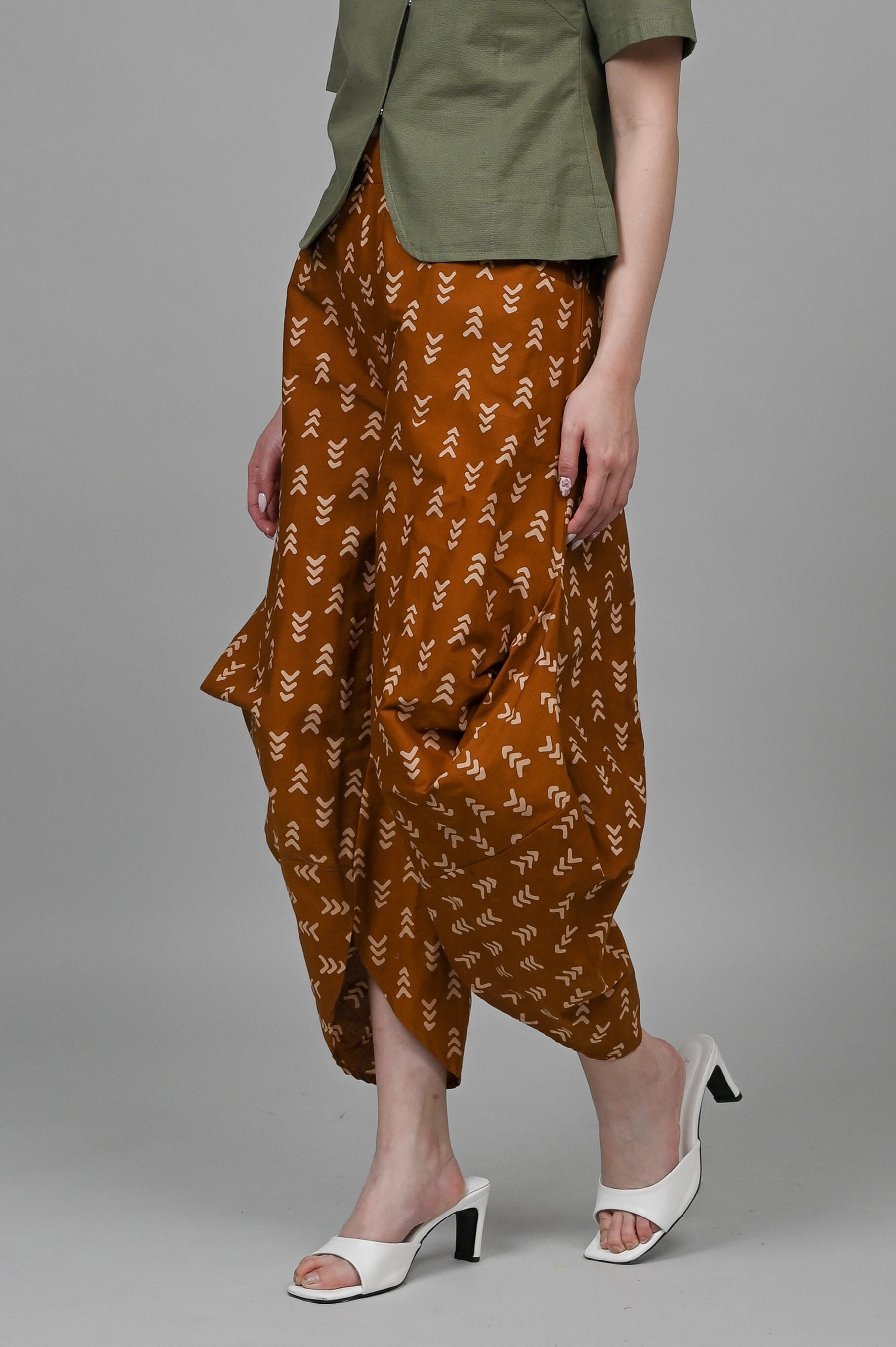 Coral Pants Garut Brown P0343