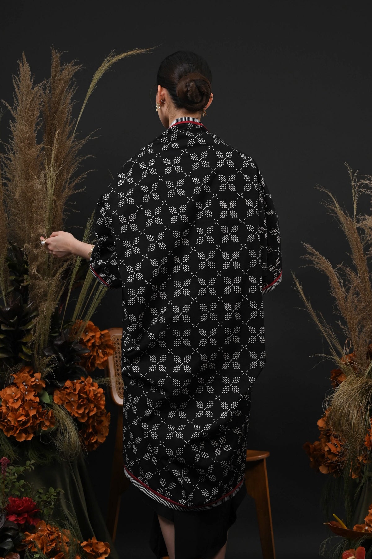 Outer Sashiko Cemani T6201