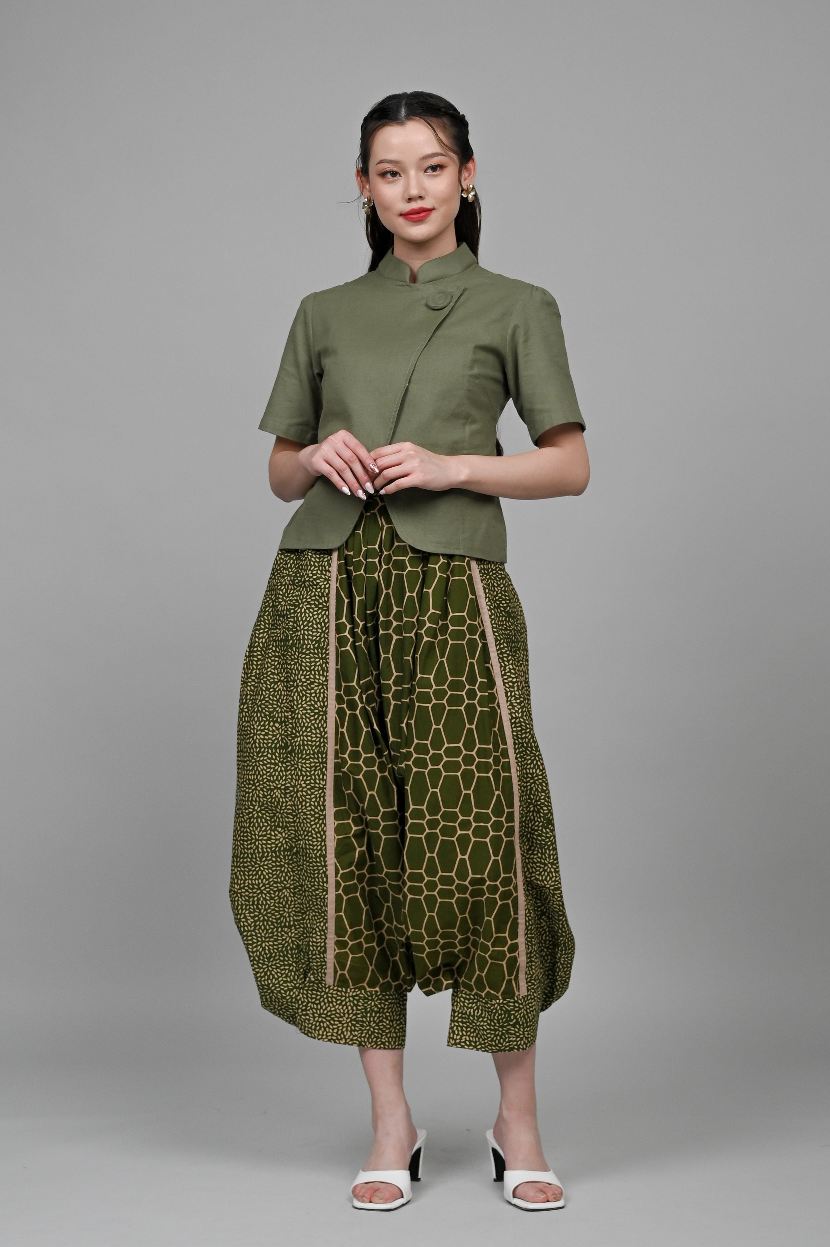 Kenzi Pants Garut Green P0367