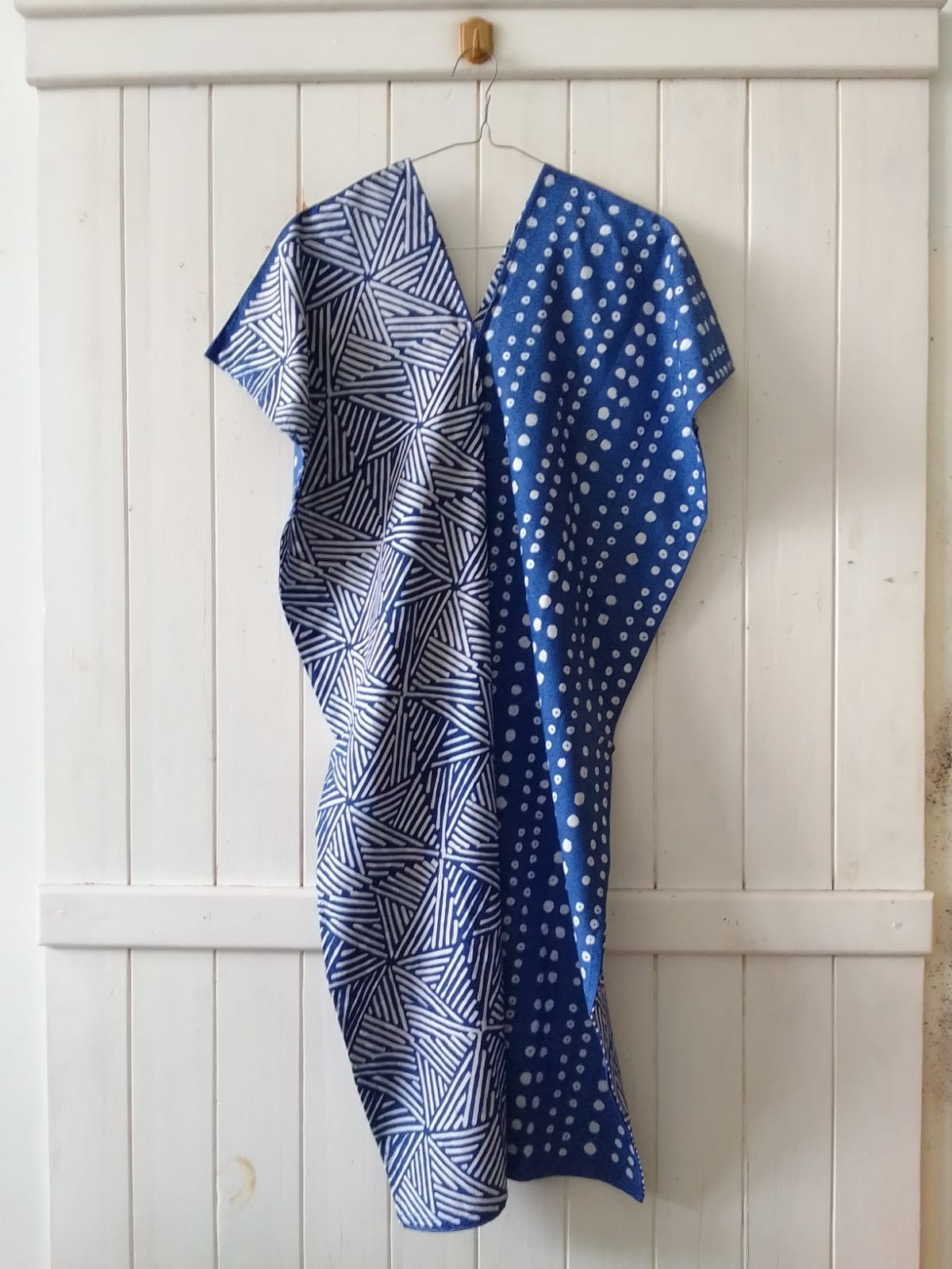 Dress Kervi Warna Alam D0394