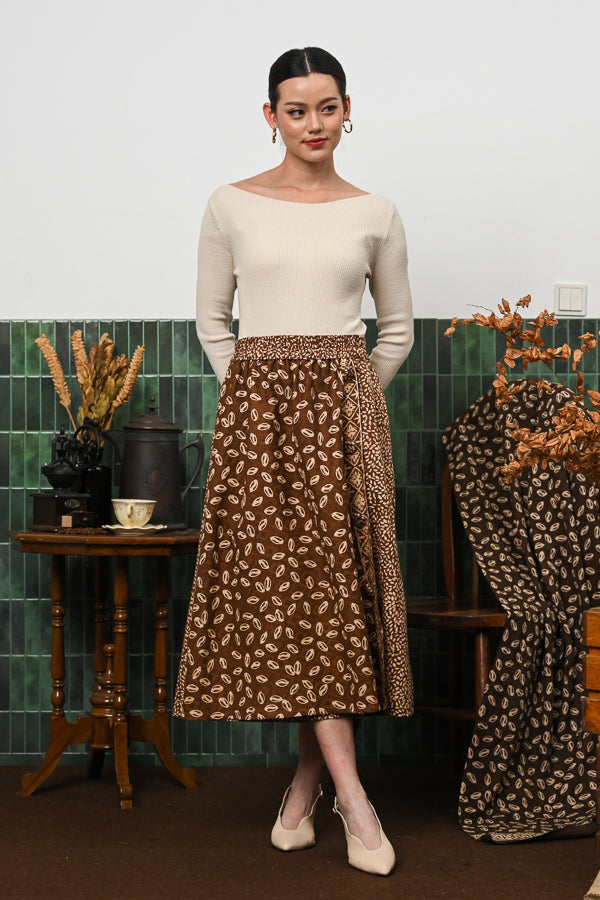 Santhi Pants Kopi Cap Cirebon P0556