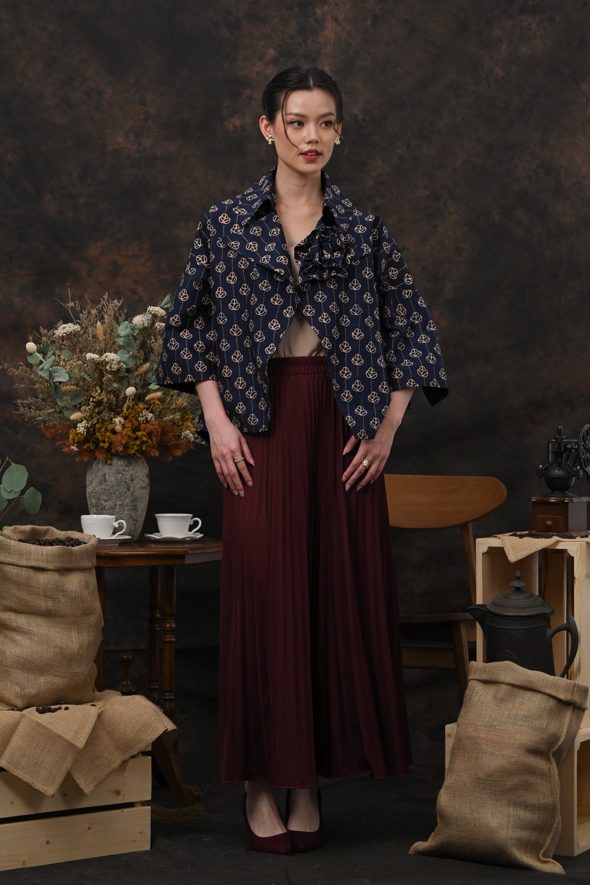 Olga Rose Garut Kopi T6242