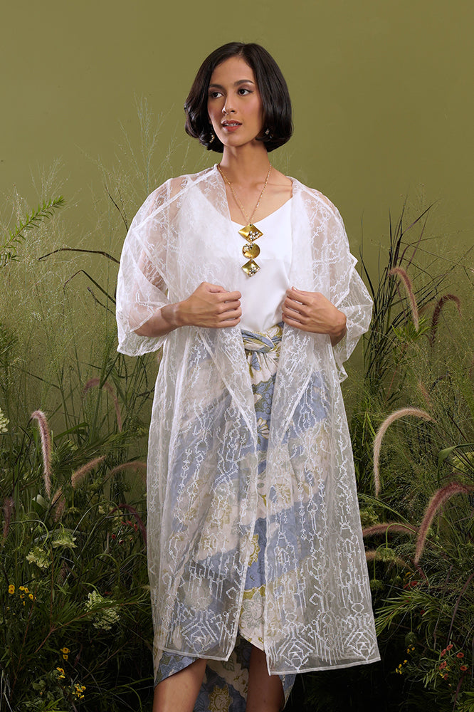 Adila Outer Organza White T2153