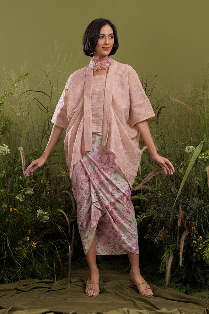 Kusuma Organza Brown T2128