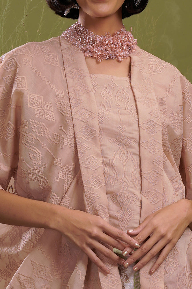 Kusuma Organza Brown T2128