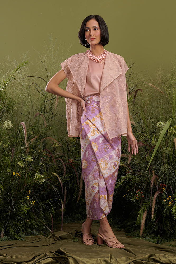 Outer Brown Organza T2140