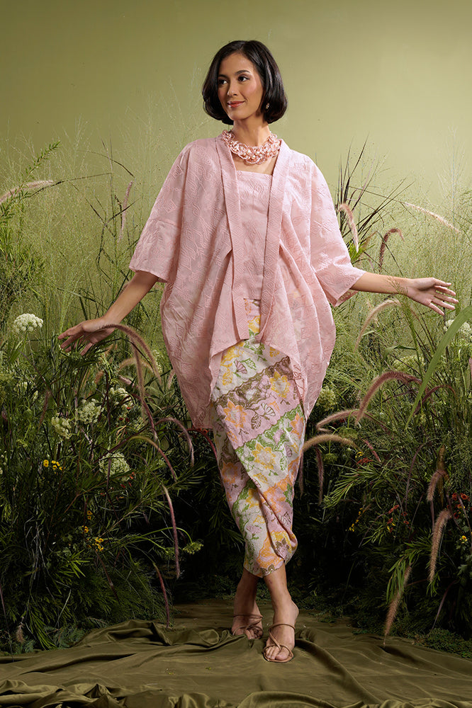 Kusuma Organza Pink T2136