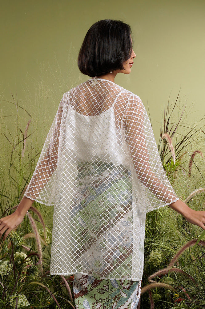 Outer Organza White T2146