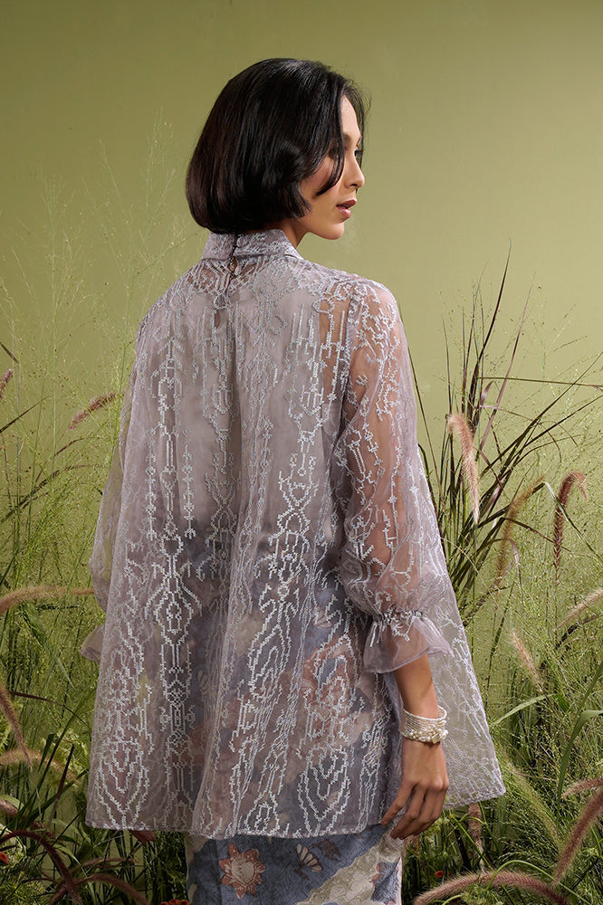 Alesha Organza With Camisole T2141