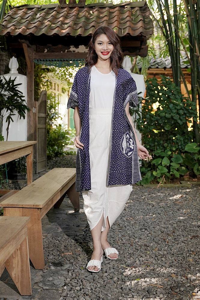 Outer Selampad Rempah Biru T1667