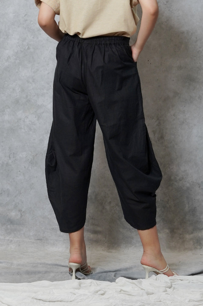 Coral Pants Black P0117