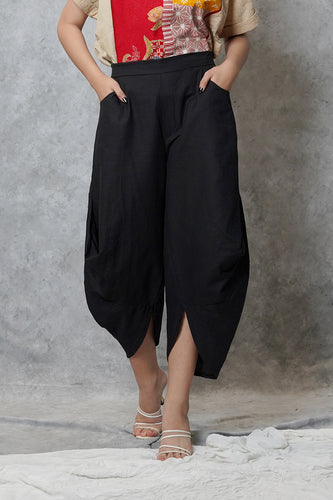 Coral Pants Black P0117