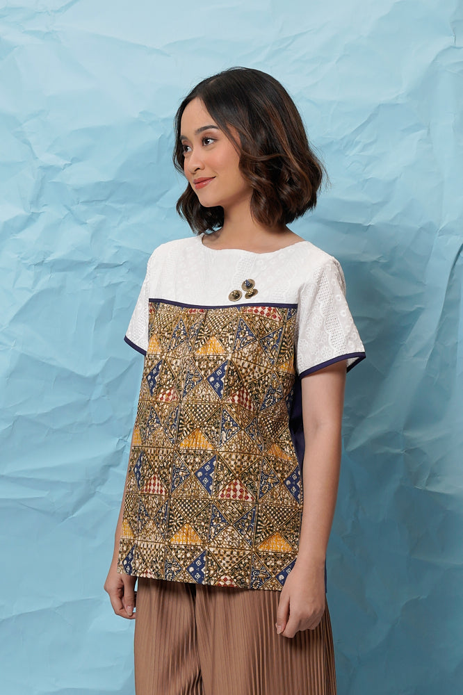 Katrina Indigo Short T2044