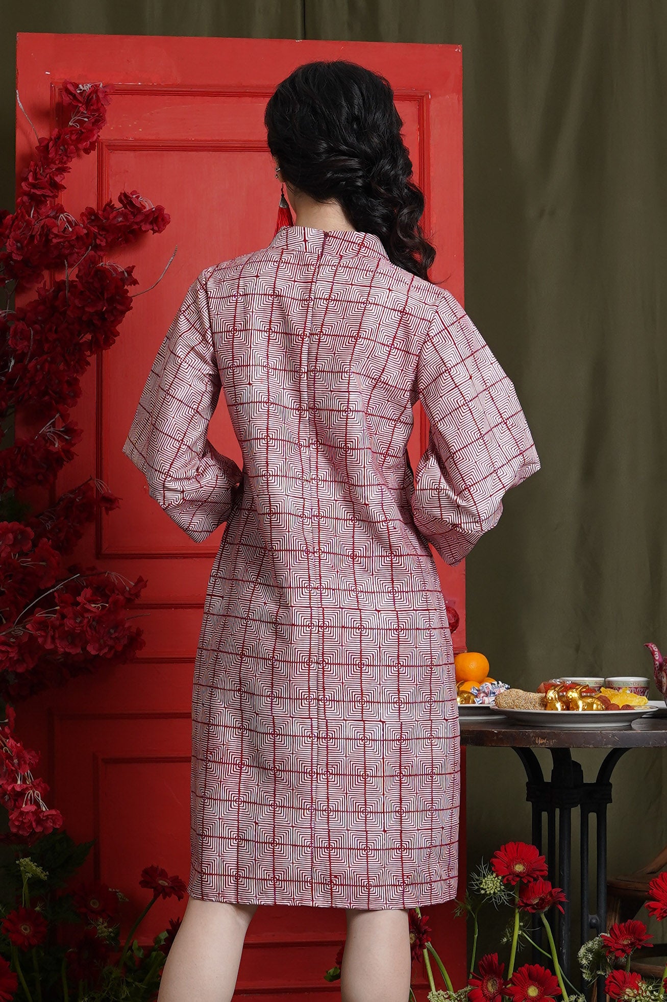 Lesi Dress Tulis CNY D0378