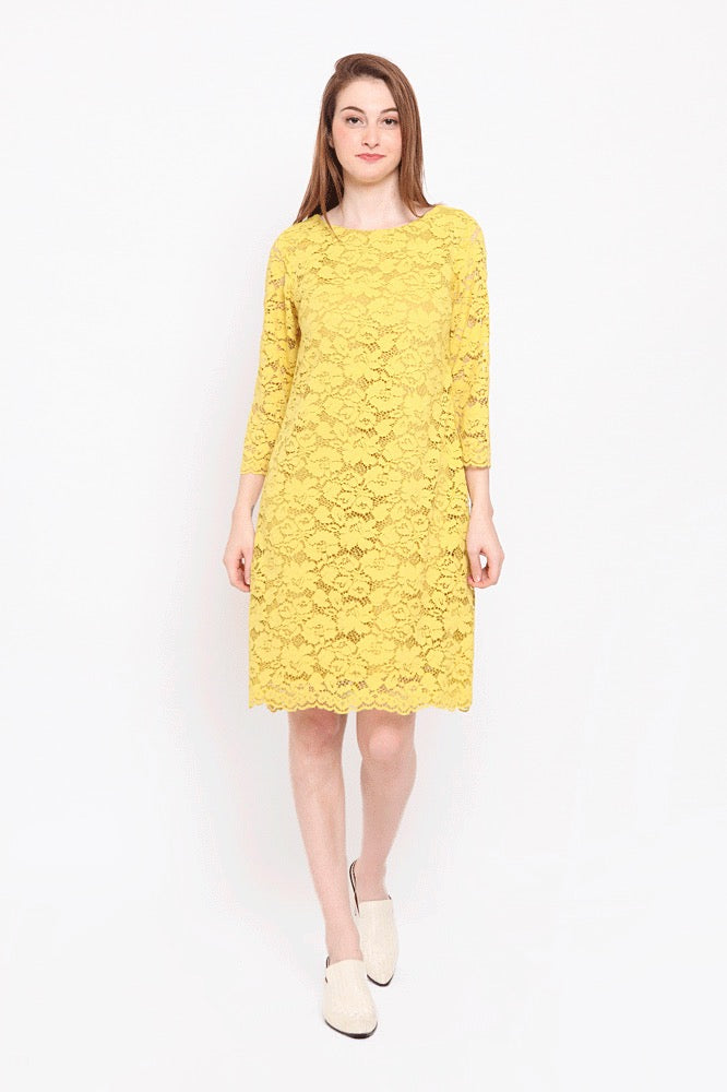 [SALE] Mayla Brocade Dress D0100