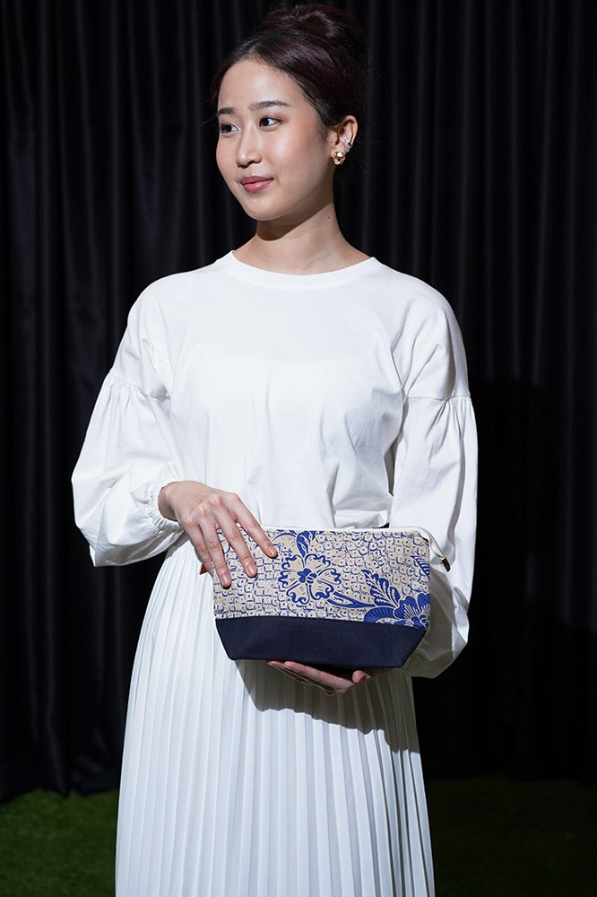 PART of Nona Rara - Pouch Indigo A0005