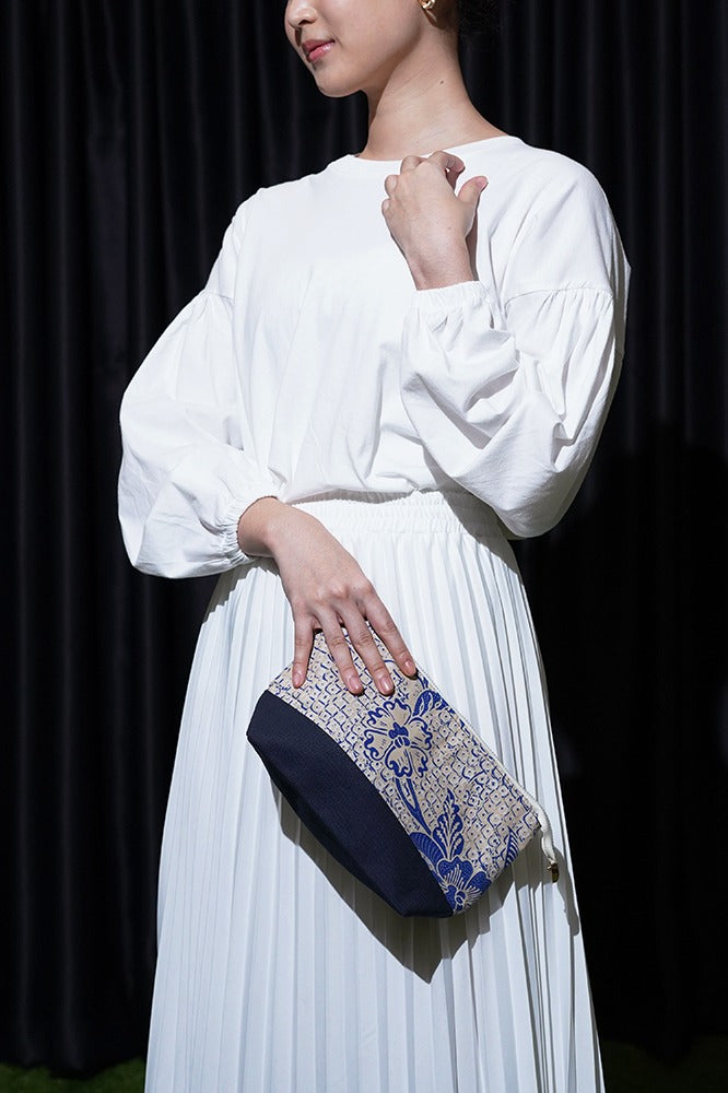 PART of Nona Rara - Pouch Indigo A0005