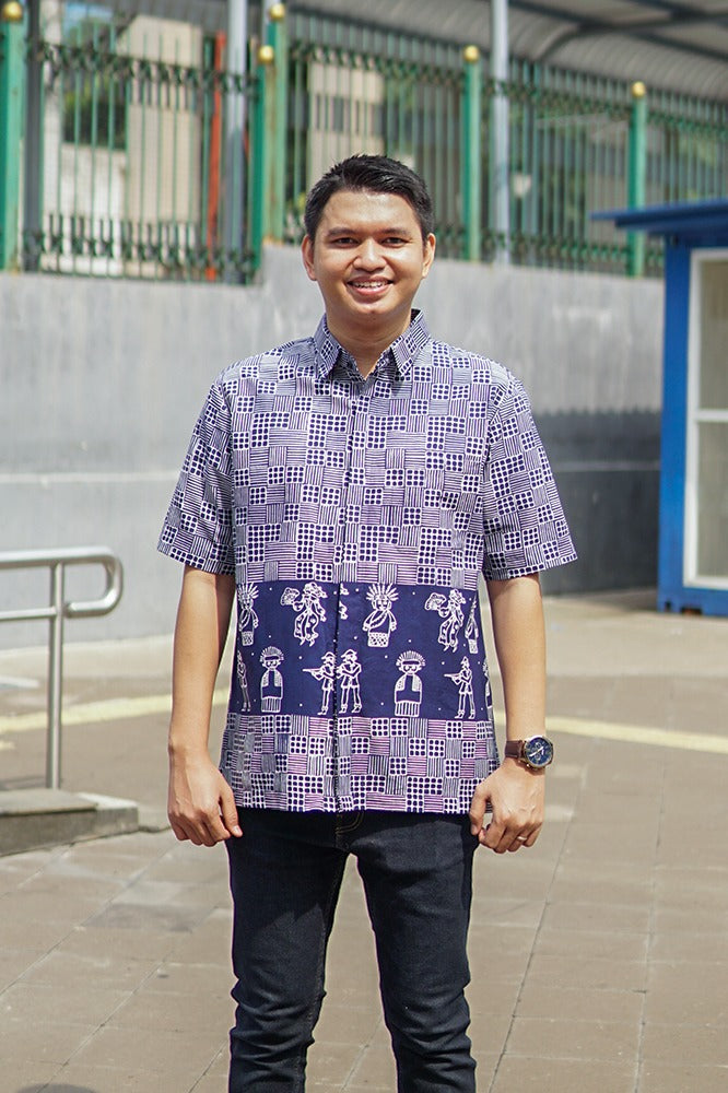 Abang Betawi Blue M0049