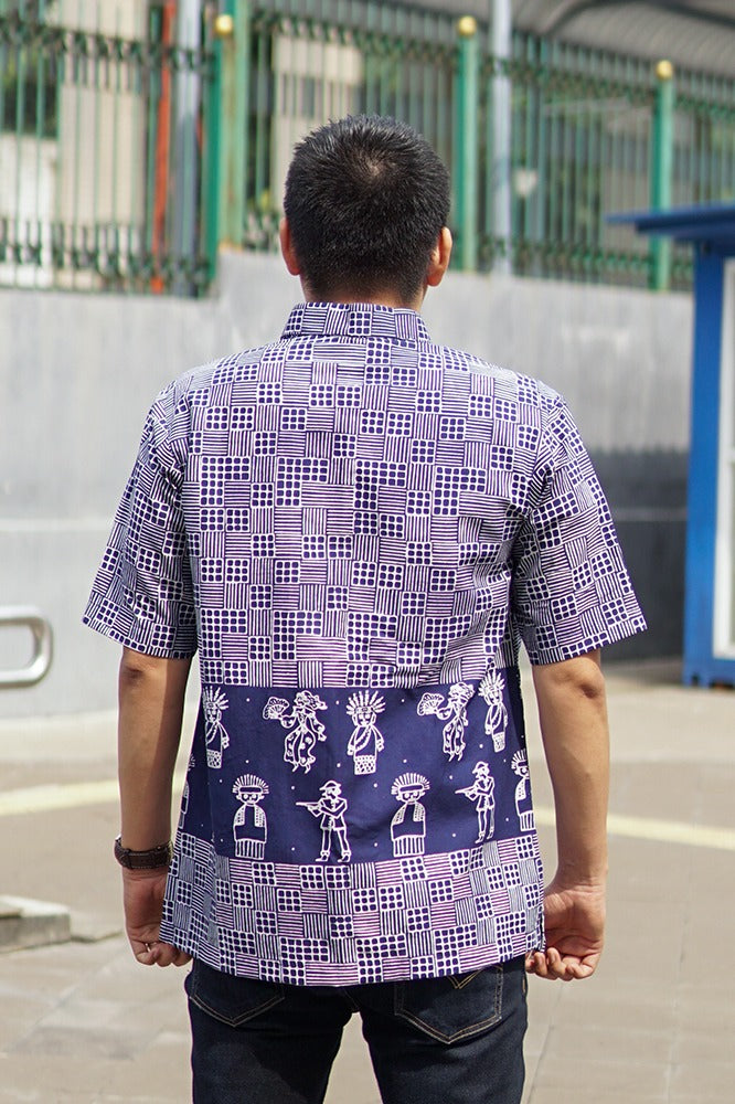 Abang Betawi Blue M0049