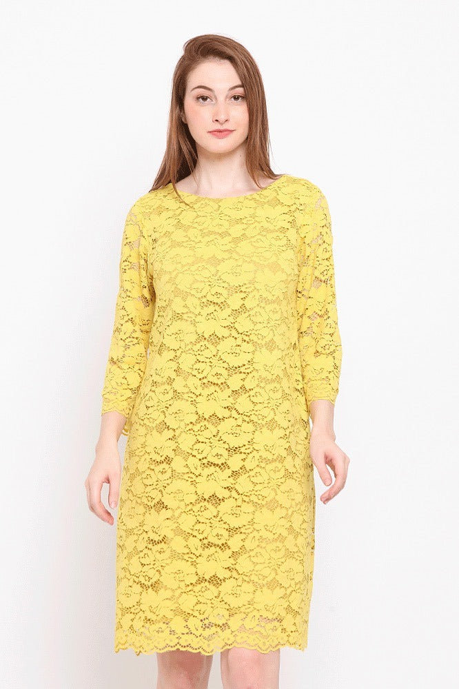 [SALE] Mayla Brocade Dress D0100