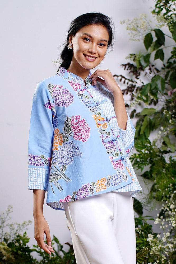 Vivi Tamansari Blue T0927