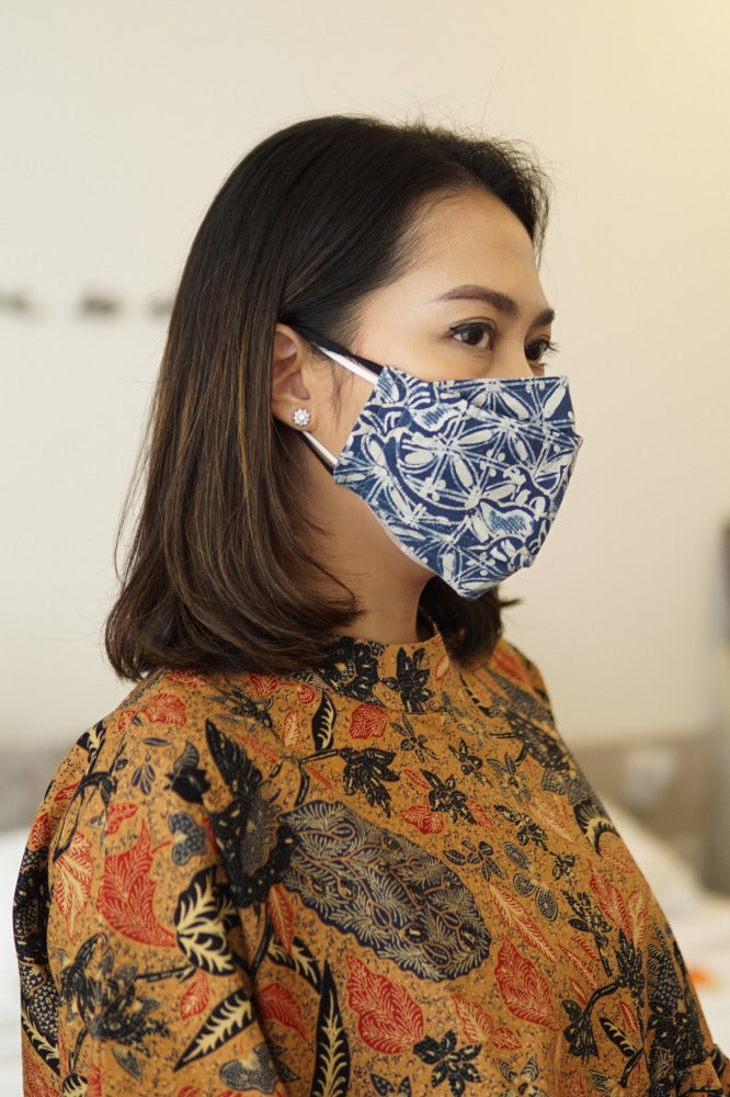 Masker Indigo Tulis