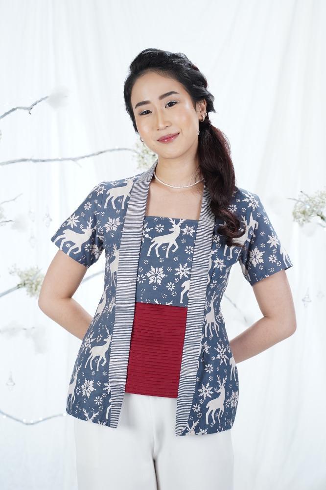 [SALE] Nyonya Jolly Grey T1182