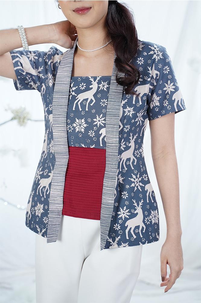 [SALE] Nyonya Jolly Grey T1182