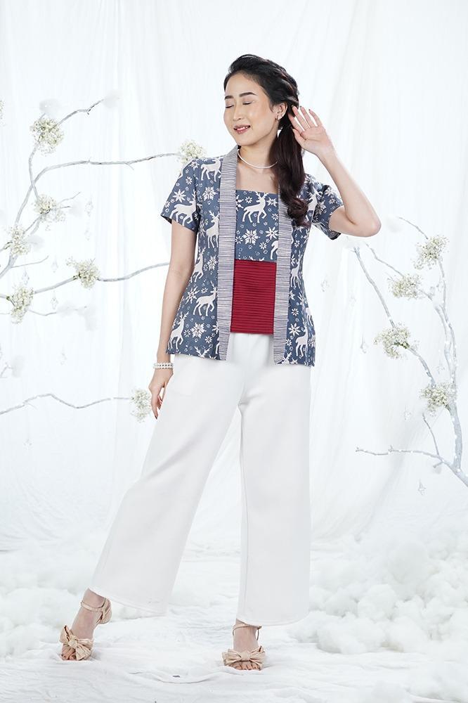 [SALE] Nyonya Jolly Grey T1182