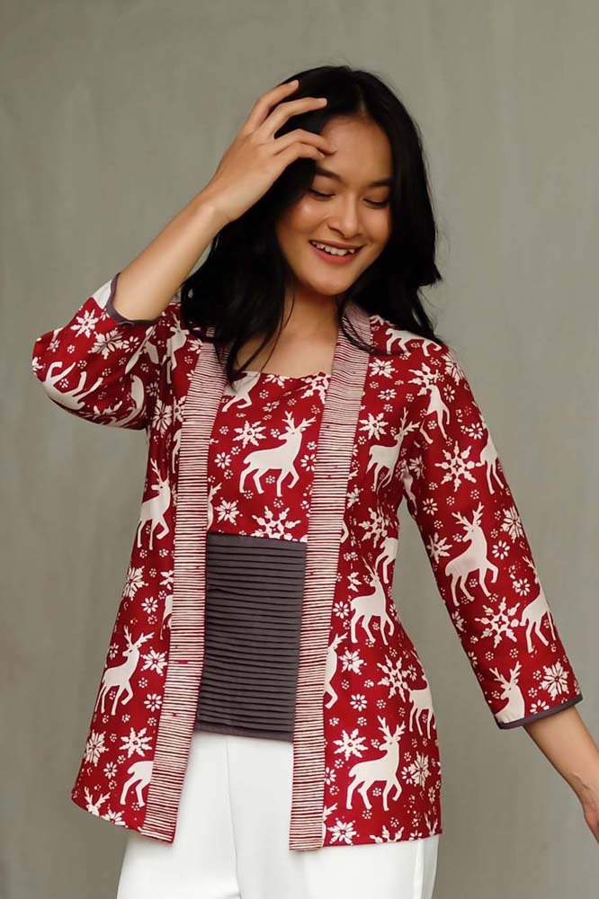 Nyonya Jolly Red T1194
