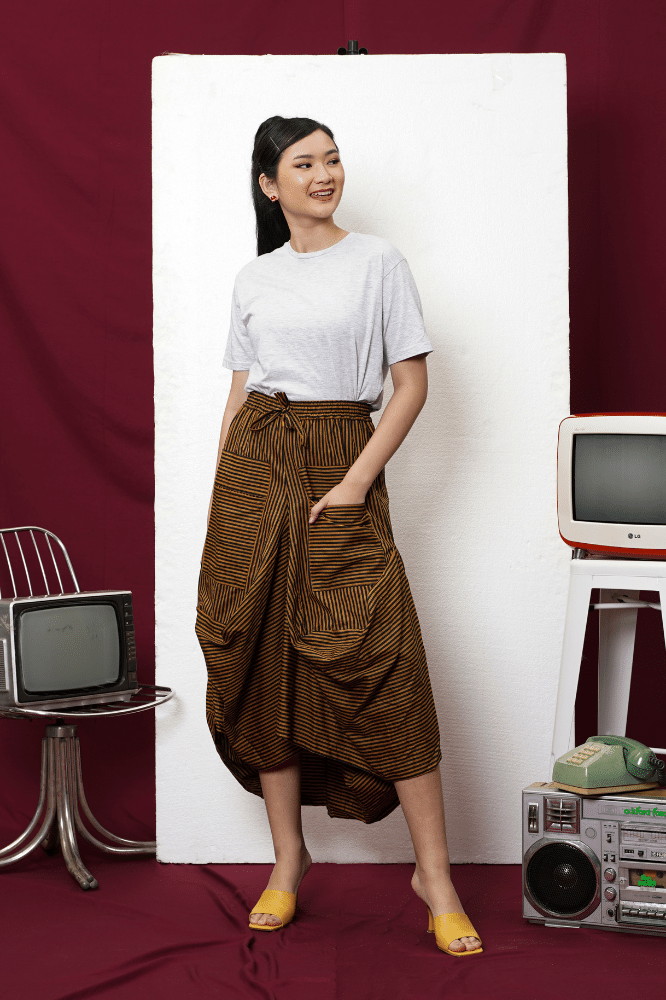Adara skirt lurik P0066
