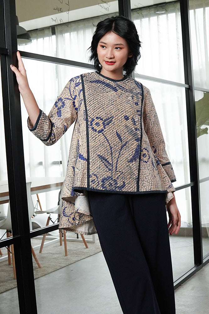 Peony indigo Rmb T1547