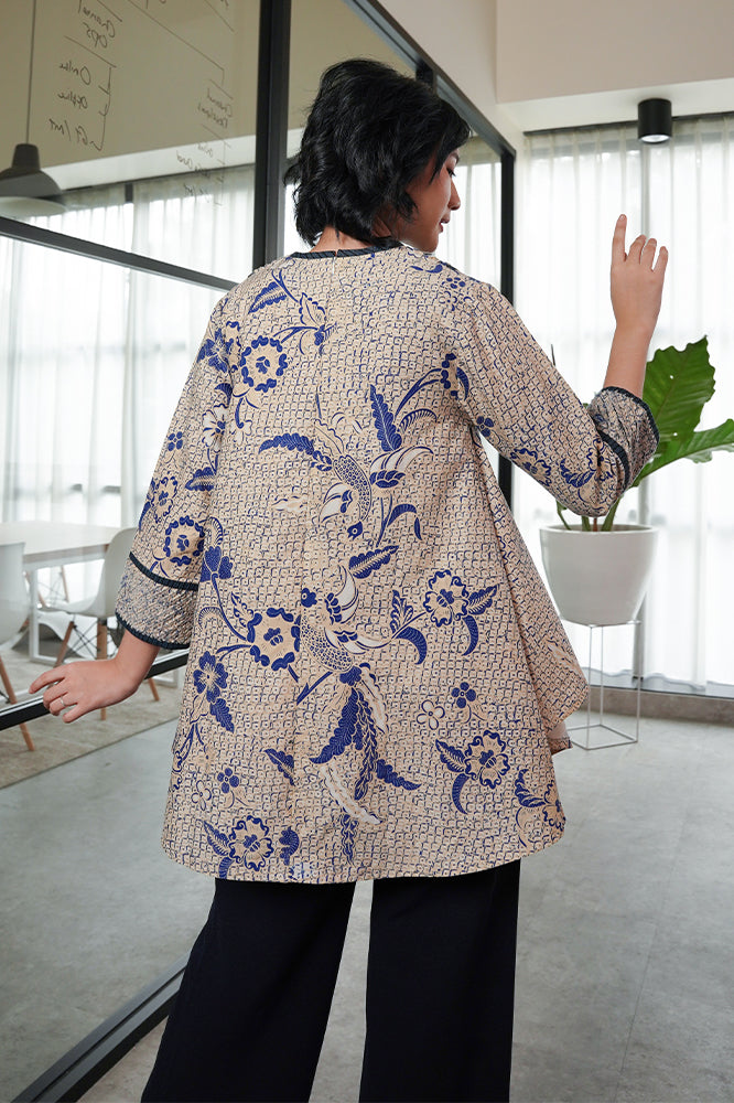 Peony indigo Rmb T1547