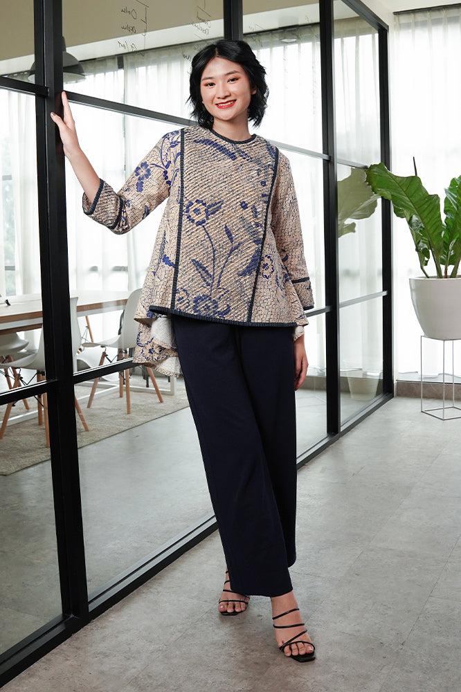 Peony indigo Rmb T1547